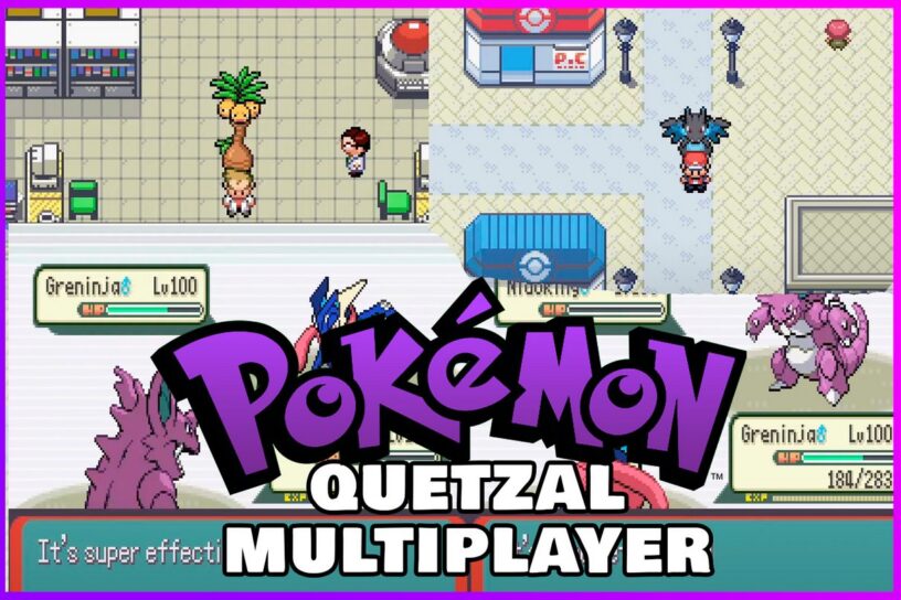 ◓ Pokémon Quetzal Multiplayer: Seus Pokémon te seguindo! 💾 [v0